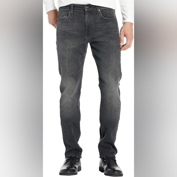 7 FOR ALL MANKIND Skinny Comfort Waist Jeans Size 32 - Picture 1 of 7